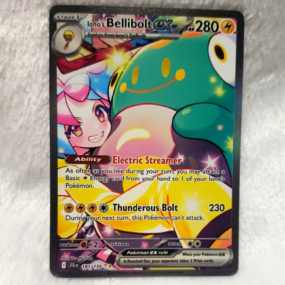 Iono's Bellibolt ex - 183/159 - SV09 Journey Together